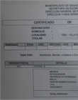 Certificado de libre deuda